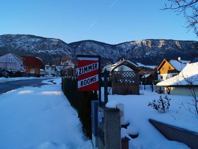 Aussicht vor dem Haus