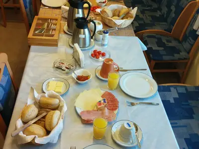 Frühstücksraum mit Küchenbenutzung