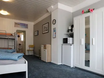 Familienzimmer - Blick vom Fenster