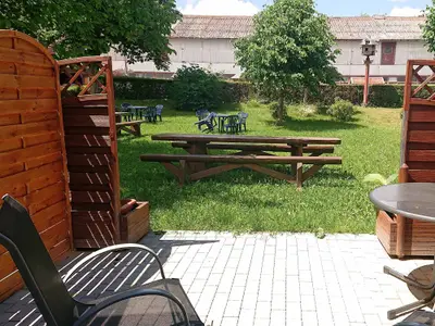 Komfortzimmer für 3 Personen mit Terrasse