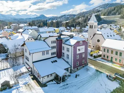 Pension Zuser im Winter