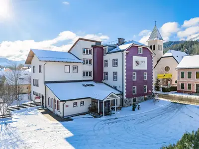 Pension Zuser im Winter