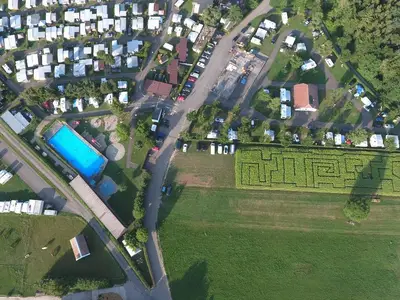 Camping-Erbenwald Luftbild