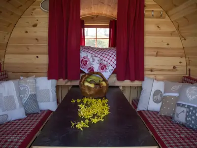 Camping-Erbenwald Schlaffass Innen