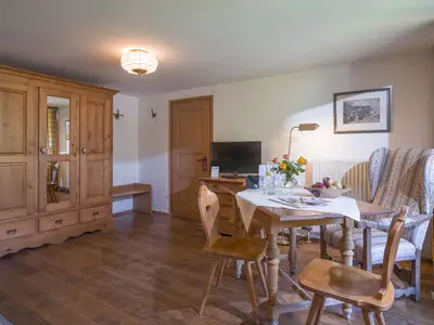 Sitzecke im Familienzimmer