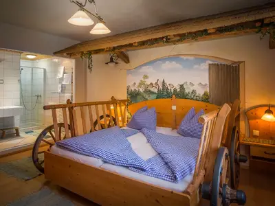 Die Hochrieß - Familienzimmer Leiterwagen