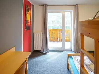 Dree-Bett-Zimmer See, Balkon