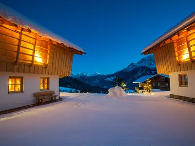 Abendstimmung im Winter