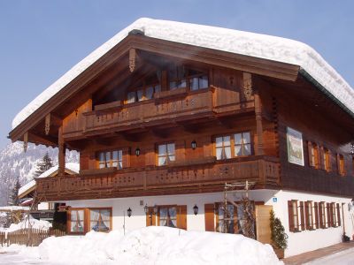 Haus im Winter