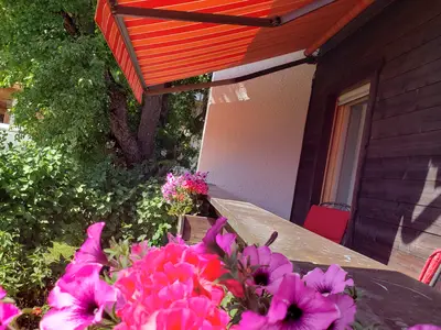 Blick auf den Balkon