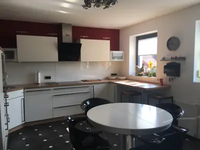 Küche in der Ferienwohnung Dorenkamp in Rheine