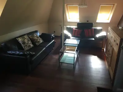 Wohnzimmer in der Ferienwohnung Dorenkamp in Rheine