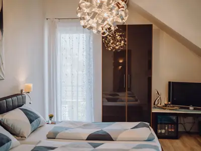 BEDROOM, INSIDE, OUTSIDE