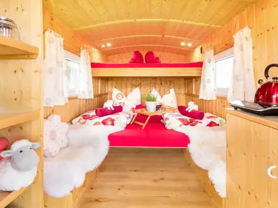 Schäferwagenansicht Innen