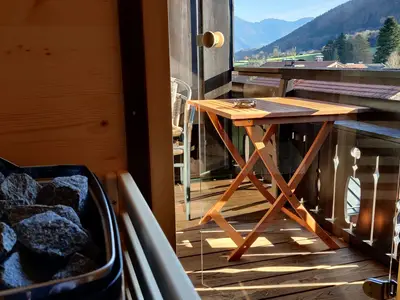Balkon - Sauna