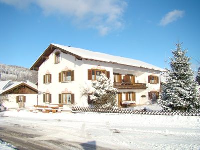 Gästehaus St. Bartholomä im Winter