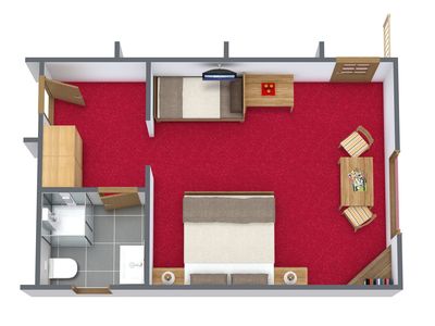 Mehrbettzimmer für 3 Personen (28 m²) in Sölden (Tirol) 10/10