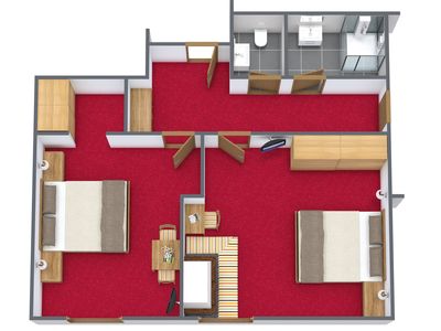 Mehrbettzimmer für 4 Personen (45 m²) in Sölden (Tirol) 9/9