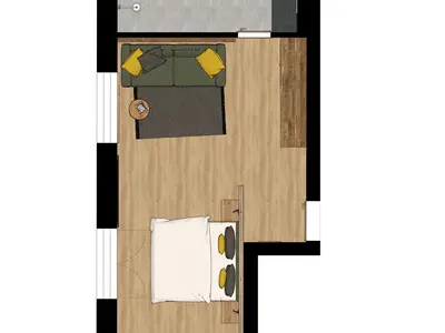 Familienzimmer mit Balkon im 1. Stock / 5