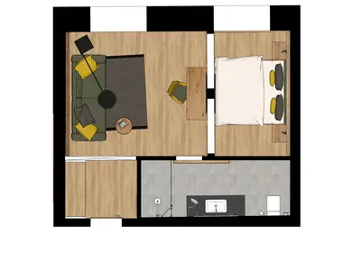 Familienzimmer mit Balkon im 2. Stock / 11