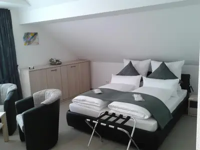 Ansicht Bett