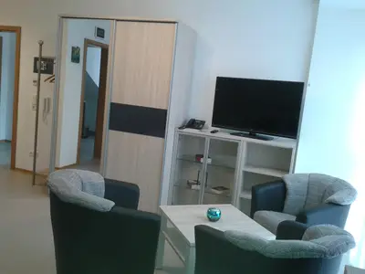 Classic Dreibettzimmer, Ansicht Sitzecke