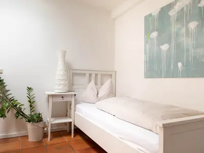 Schlafzimmer mit Einzelbett