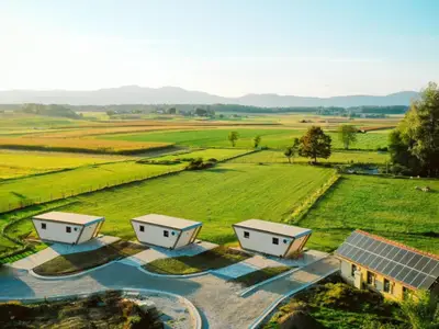 Blick auf die mobilen Suiten