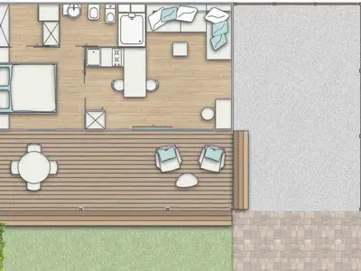 Mobilheim für 2 Personen (33 m²) in Grado 2/8
