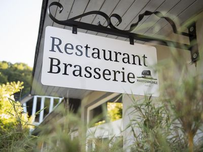 Restaurant Brasserie beim Campingplatz Harfenmühle