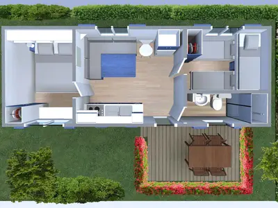 Mobilheim für 5 Personen (24 m²) in Peschiera Del Garda 7/10