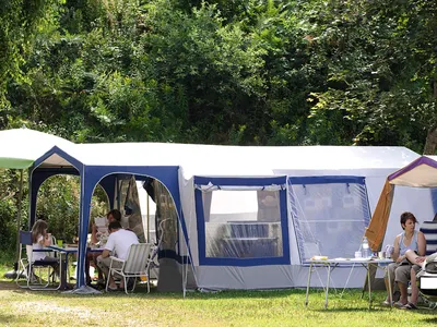 camping in der Natur