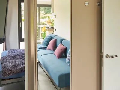 Blick ins Wohnzimmer