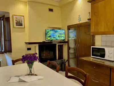 Küche und Essbereich