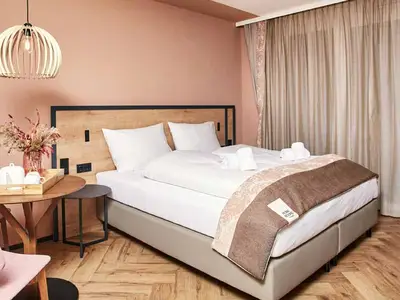 Schlafzimmer "rosa"