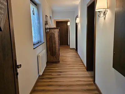 Gang zu den Studios/Appartement