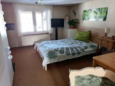 Wohn-/Schlafzimmer mit Schrankküche