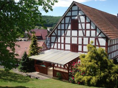 Terrasse von oben