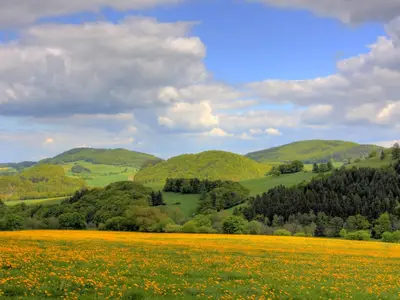 wildromantische Landschaft