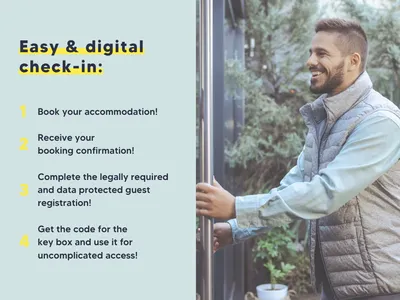 Bild - Erklärung digitaler Check-in