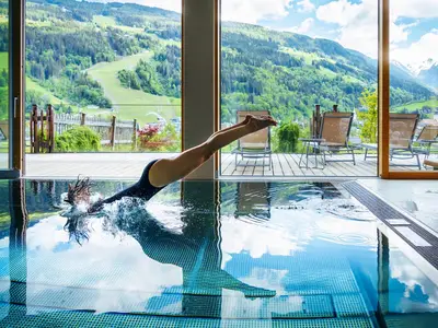 Indoorpool  zu allen Jahreszeiten