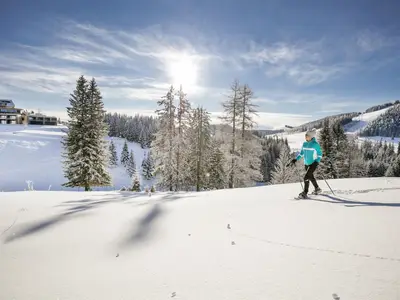 Schneeschuhwandern (c) Almwellness Hotel Pierer -