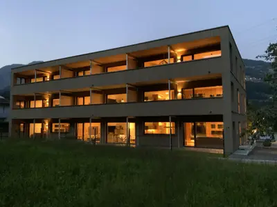 Außenansicht Dämmerung