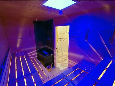 Wellnessbereich- Sauna