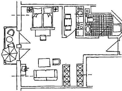 Suite für 2 Personen in Bad Birnbach 2/3