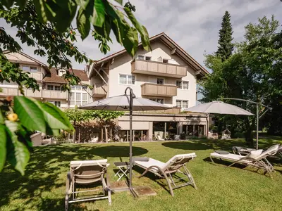 Rückansicht Garten