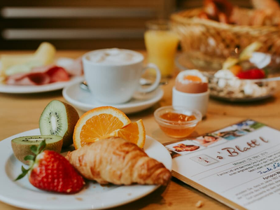 Frühstück im Hotel D