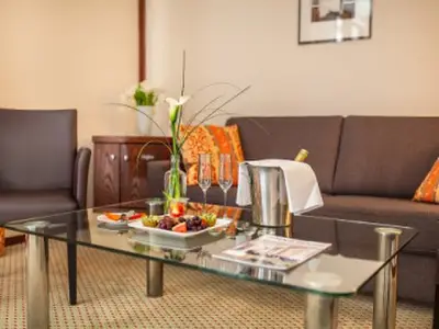 Suite Wohnbereich relexa hotel Bad Steben