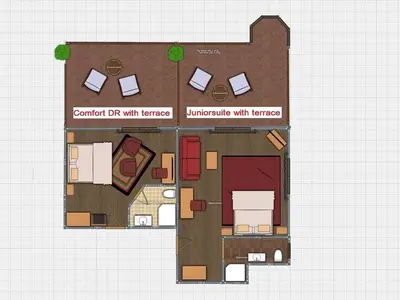 Suite für 3 Personen in Baden-Baden 6/6