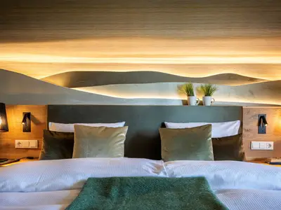 Schlafzimmer Panoramasuite